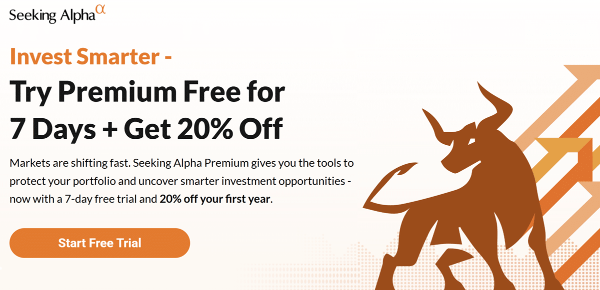 Seeking Alpha Summer Sale 2025 20% off