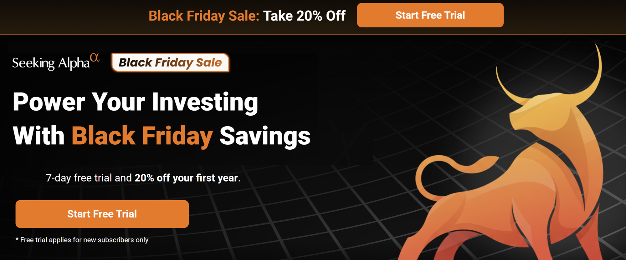 seeking alpha black friday sale 2025