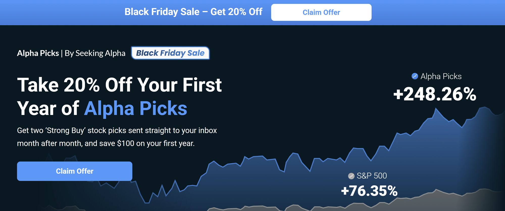 Alpha picks black friday sale 2025