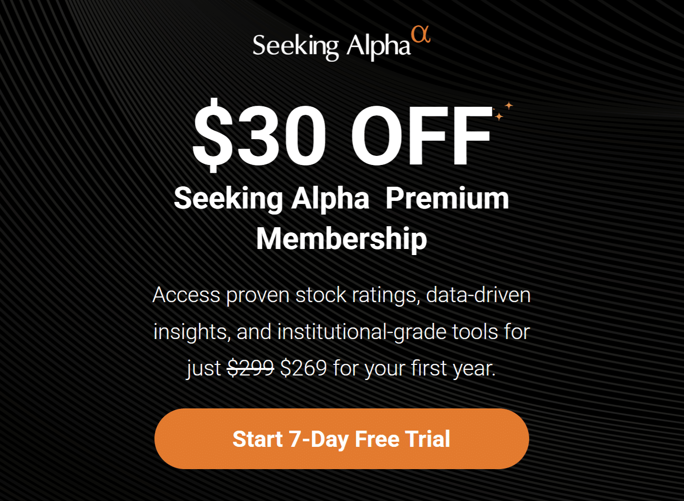 Seeking Alpha promo discount